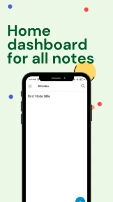 10 Notes android App screenshot 1